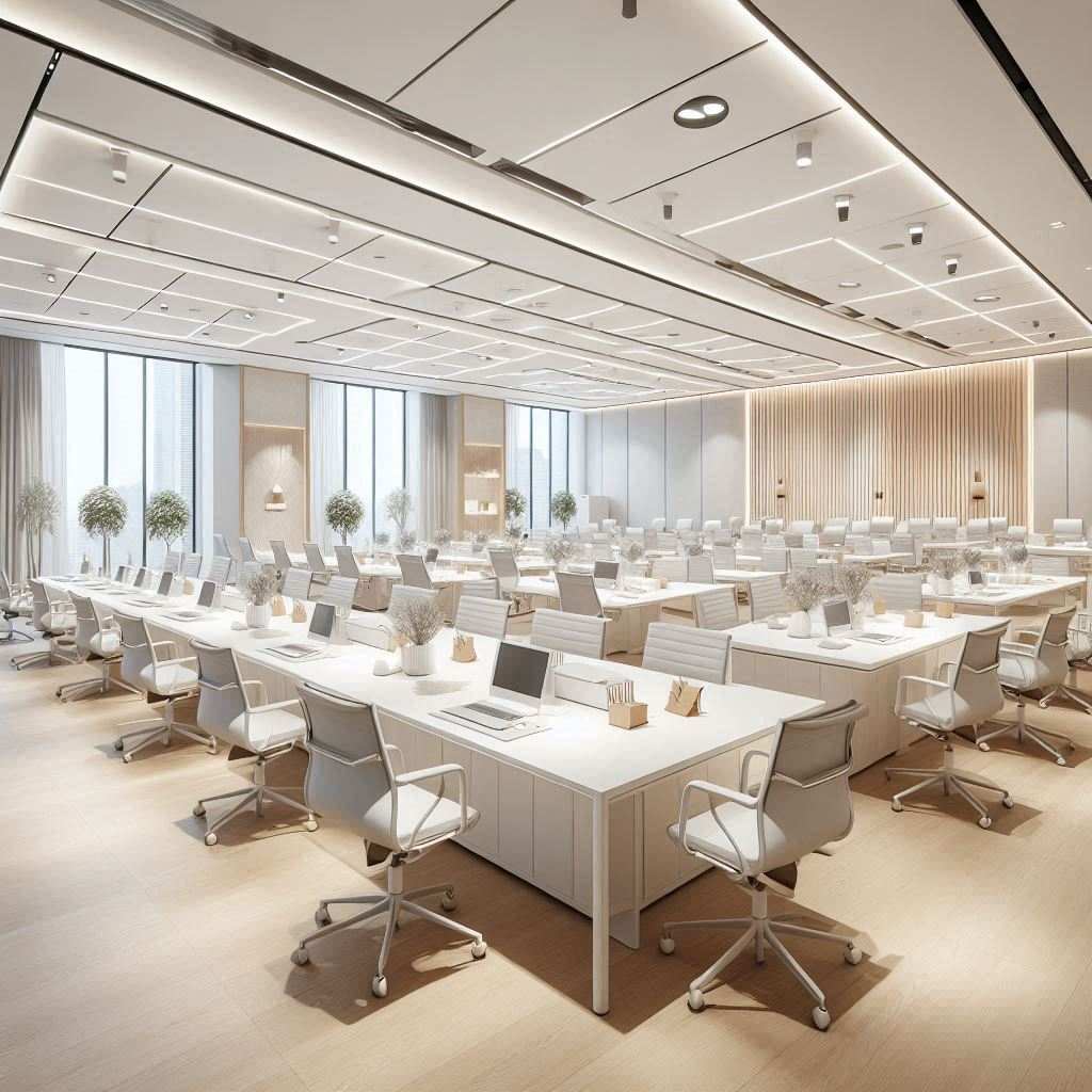 写字楼办公老板办公室设置受到办公区局部施工影响时招聘团队如何控制处理节奏